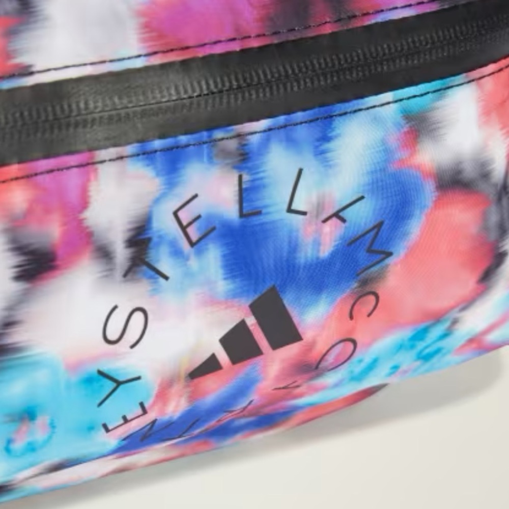 Adidas Stella McCartney backpack bag Floral NWT packable - Picture 3 of 6